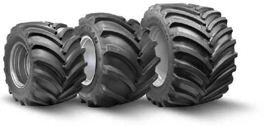 Goodyear LSW Super Single Flotation Tires